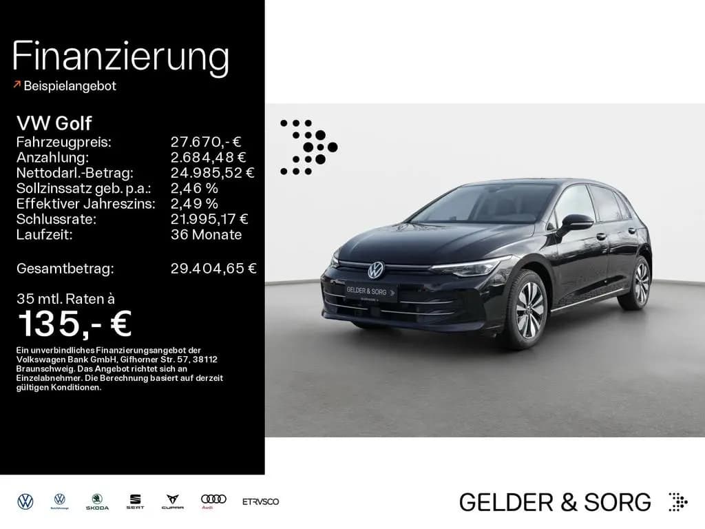 Main__Slider__Photo:Volkswagen Golf 1.5 eTSI Goal AHK*LED*RFK*ACC*Digital 05/2025-0