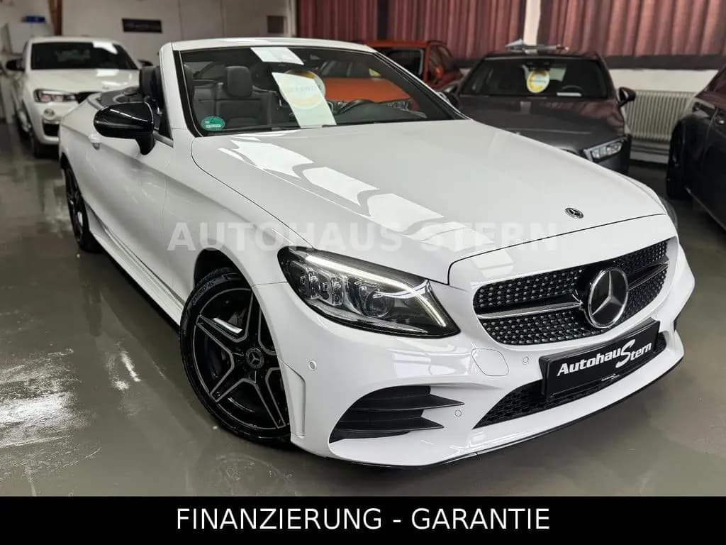 Main__Slider__Photo:Mercedes-Benz C-Class 200 Cabrio AMG Line High End Distronic Totwink 10/2019-0