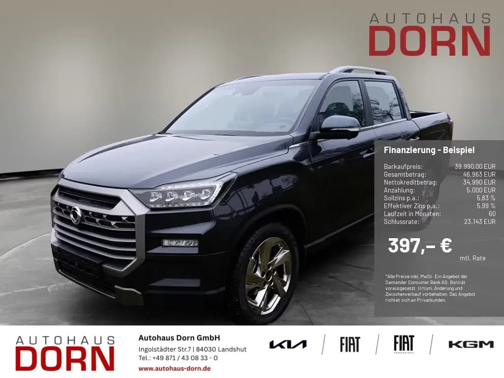 Main__Slider__Photo:KGM Musso Lux 2.2D AWD AT6 Kamera Navi Assistenz-Pak null-0
