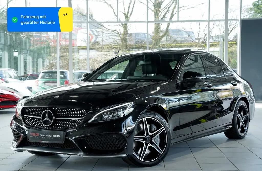 Main__Slider__Photo:Mercedes-Benz C-Class 43 AMG 4M Limousine *2.H *GSD *Perf-AGA *KeyGo 11/2016-0