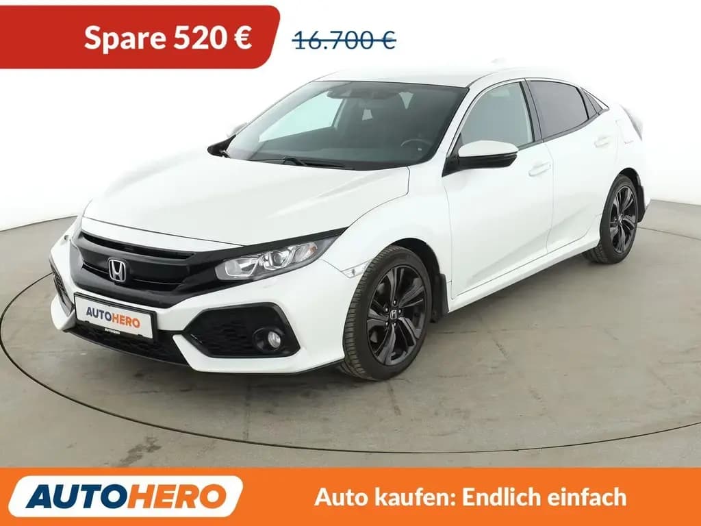 Main__Slider__Photo:Honda Civic 1.6 DTEC Elegance*NAVI*ACC*CAM*PDC*SHZ* 04/2019-0
