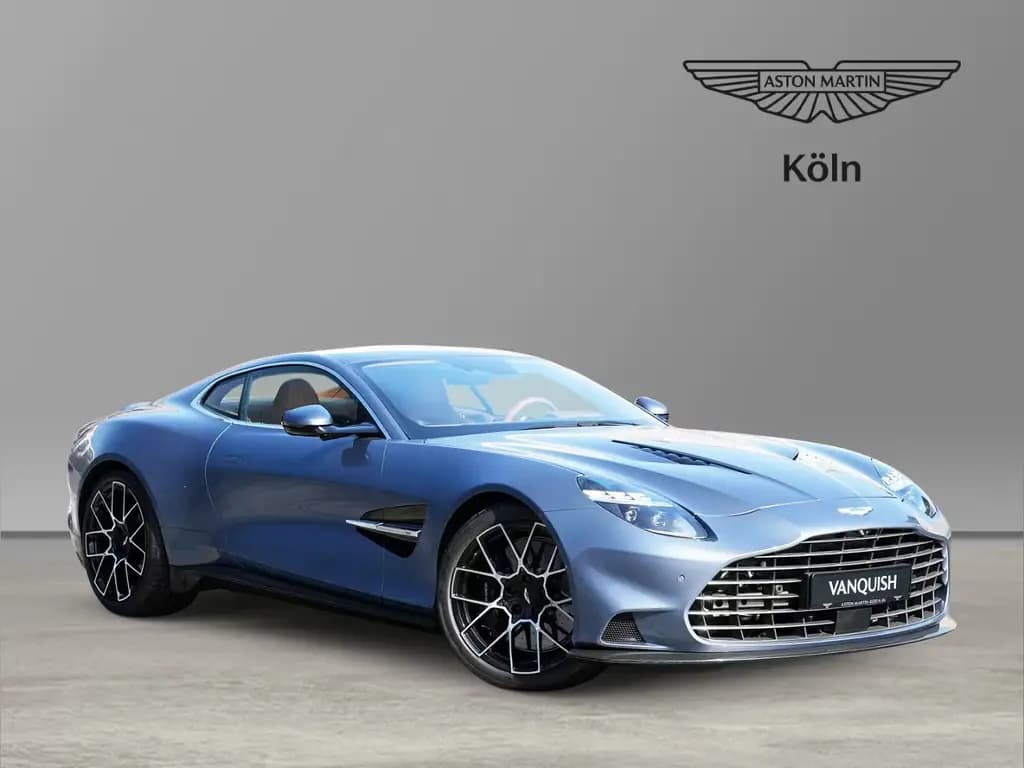Main__Slider__Photo:Aston Martin Vanquish V12 Concours Blue / Oxford Tan  Bowers null-0