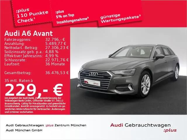Main__Slider__Photo:Audi A6 Avant 40 TDI qu. S tronic sport Virtual+/LED/ 02/2023-0