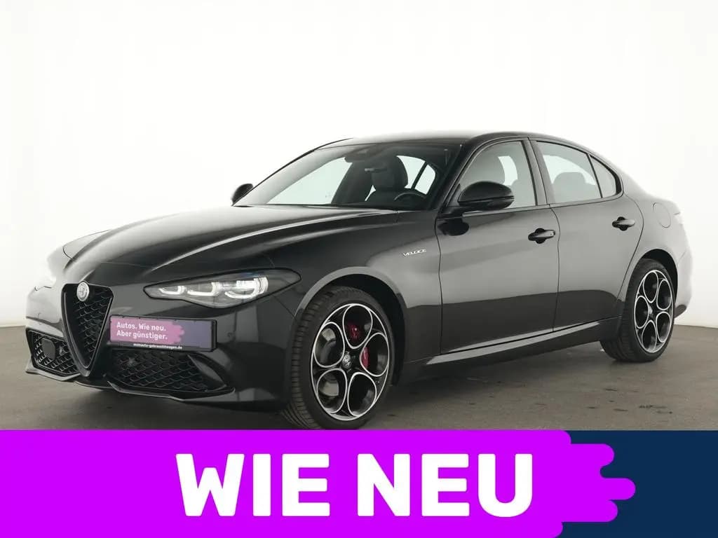 Main__Slider__Photo:Alfa Romeo Giulia Veloce Q4 Leder|Fernlichtassist|Matrix-LE 12/2023-0