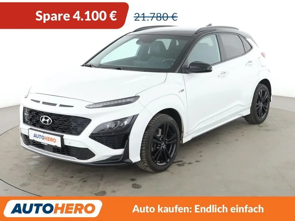Main__Slider__Photo:Hyundai Kona 1.6 T-GDI N Line 4WD Aut.*NAVI*LED*CAM*SPUR 08/2021-0