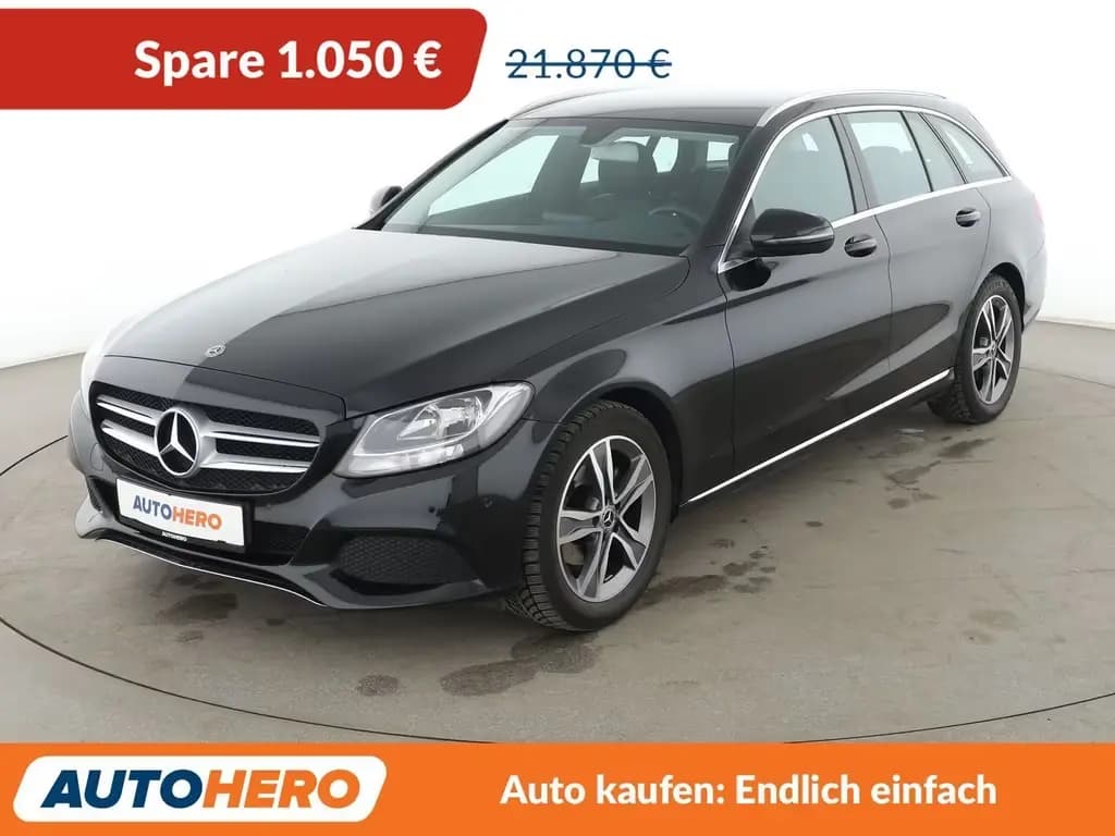 Main__Slider__Photo:Mercedes-Benz C-Class 180 CGI T Avantgarde Aut.*TEMPO*PDC*KLIMA* 05/2018-0