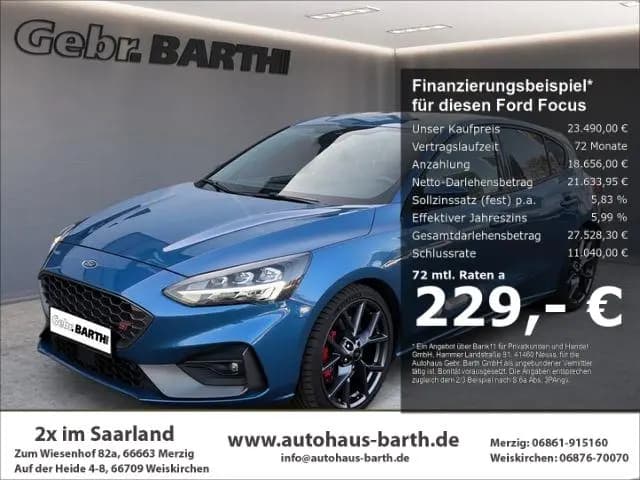 Main__Slider__Photo:Ford Focus Lim. ST Winter+Designpaket2,AHK 08/2019-0