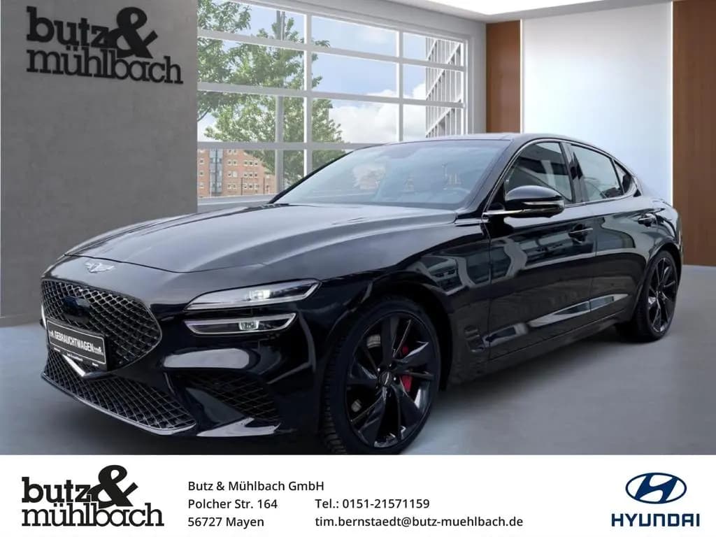 Main__Slider__Photo:Genesis G70 Sport AD LED Sperrdiff. ACC El. Heckklappe A 11/2023-0