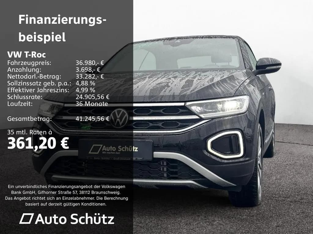 Main__Slider__Photo:Volkswagen T-Roc TSI*DSG*ENERGY*RFK*DWA*LM18Zoll 02/2026-0