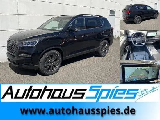 Main__Slider__Photo:KGM Rexton 2.2 E-XDI 4WD 8AT Black 3.5t AHL GSD ACC null-0