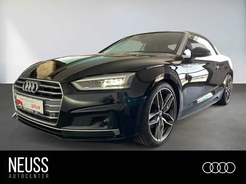 Main__Slider__Photo:Audi A5 Cabriolet 40 TFSI S line TOUR+RFK+LEDER+LED+ 01/2020-0