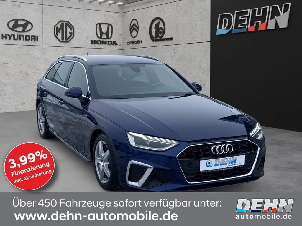 Main__Slider__Photo:Audi A4 Avant 40 TDI S line Standh.LED Cam VZE ACC 05/2021-0