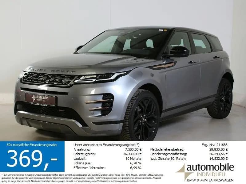 Main__Slider__Photo:Land Rover Range Rover Rover Evoque 2.0 R-Dynamic SE D200 08/2023-0