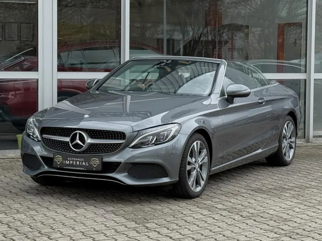 Main__Slider__Photo:Mercedes-Benz C-Class 200 Cabrio LEDER+COMAND+KAM+LED+SPURPAKET 01/2017-0