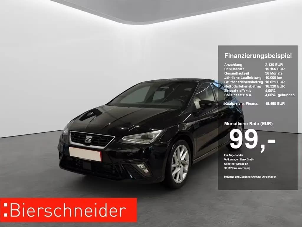Main__Slider__Photo:Seat Ibiza 1.0 TSI FR VOLL-LED NAVI KAMERA PDC VIRT.C 02/2024-0