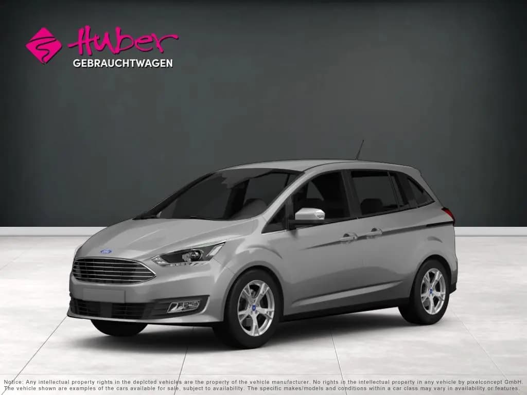 Main__Slider__Photo:Ford Grand C-MAX TITANIUM 150PS (*AHK * SITZHEIZUNG*) 07/2018-0