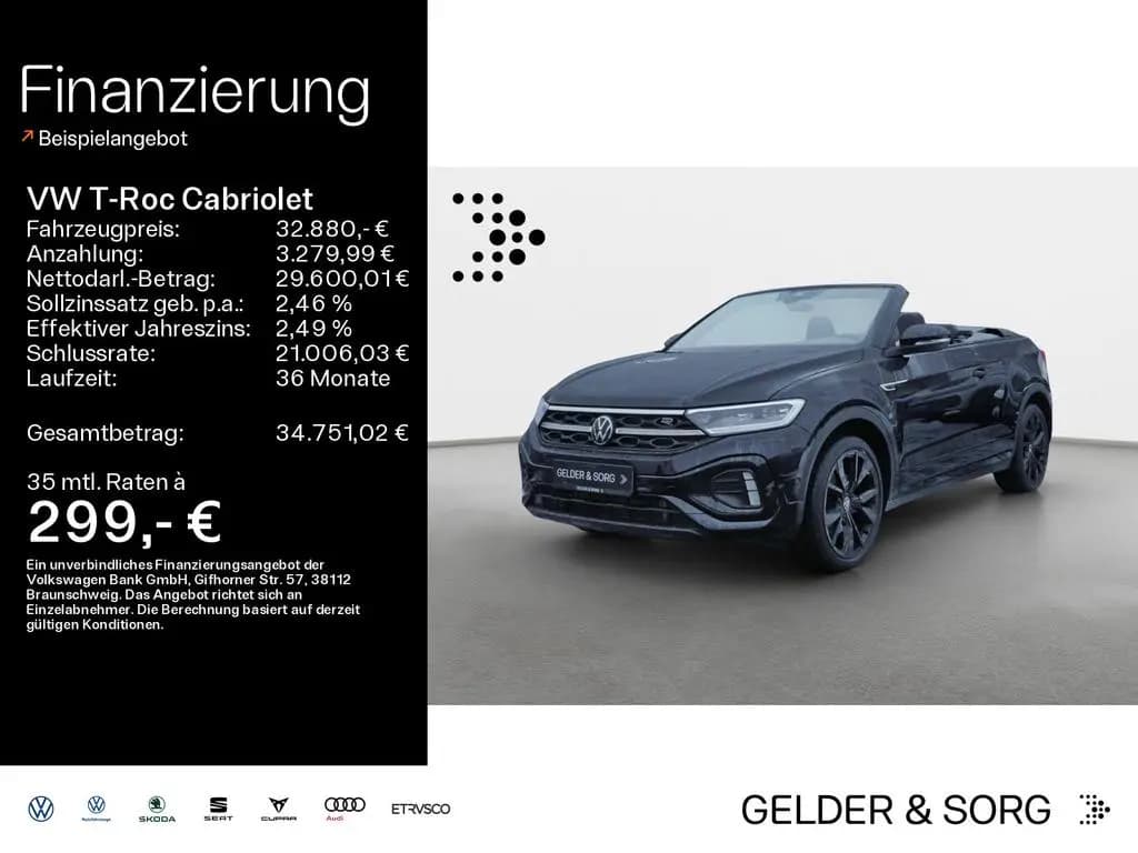 Main__Slider__Photo:Volkswagen T-Roc Cabriolet R-Line*SteppLeder*Stand*19Z*AHK* 11/2023-0