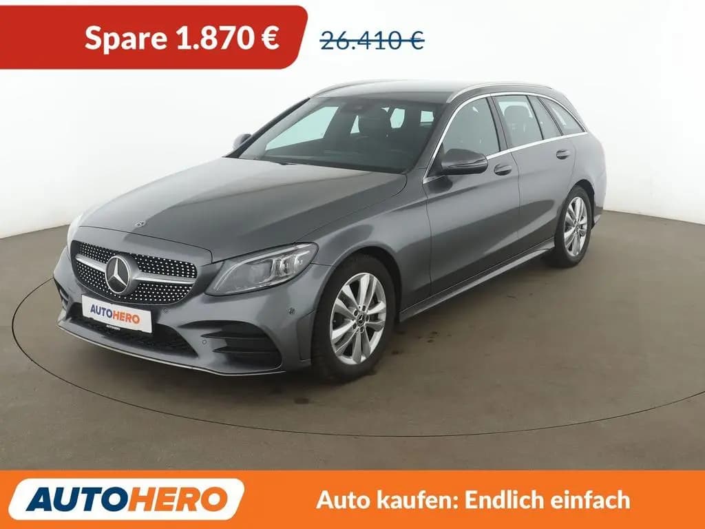 Main__Slider__Photo:Mercedes-Benz C-Class 180 T AMG Line Aut.*LED*TEMPO*PDC*SHZ*KLIMA* 03/2020-0