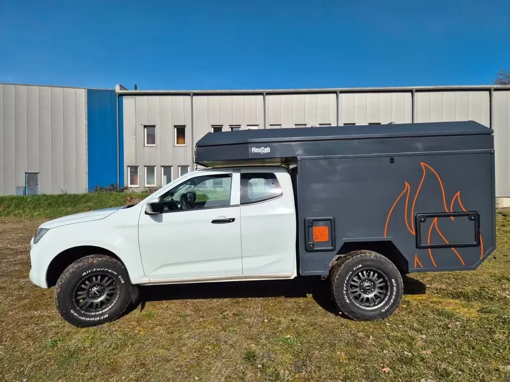 Main__Slider__Photo:Isuzu D-Max Wohnkabine reisefertig in Bestzustand 01/2023-0