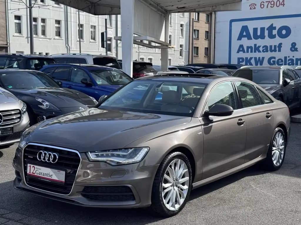 Main__Slider__Photo:Audi A6 3.0 TFSI quattro S-LINE SPORTPAKET,"GEPFELGT" 09/2014-0