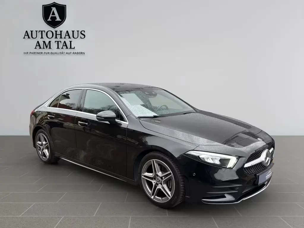 Main__Slider__Photo:Mercedes-Benz A-Class d Limousine AMG-Line Widescreen~Kam~MBUX 08/2019-0