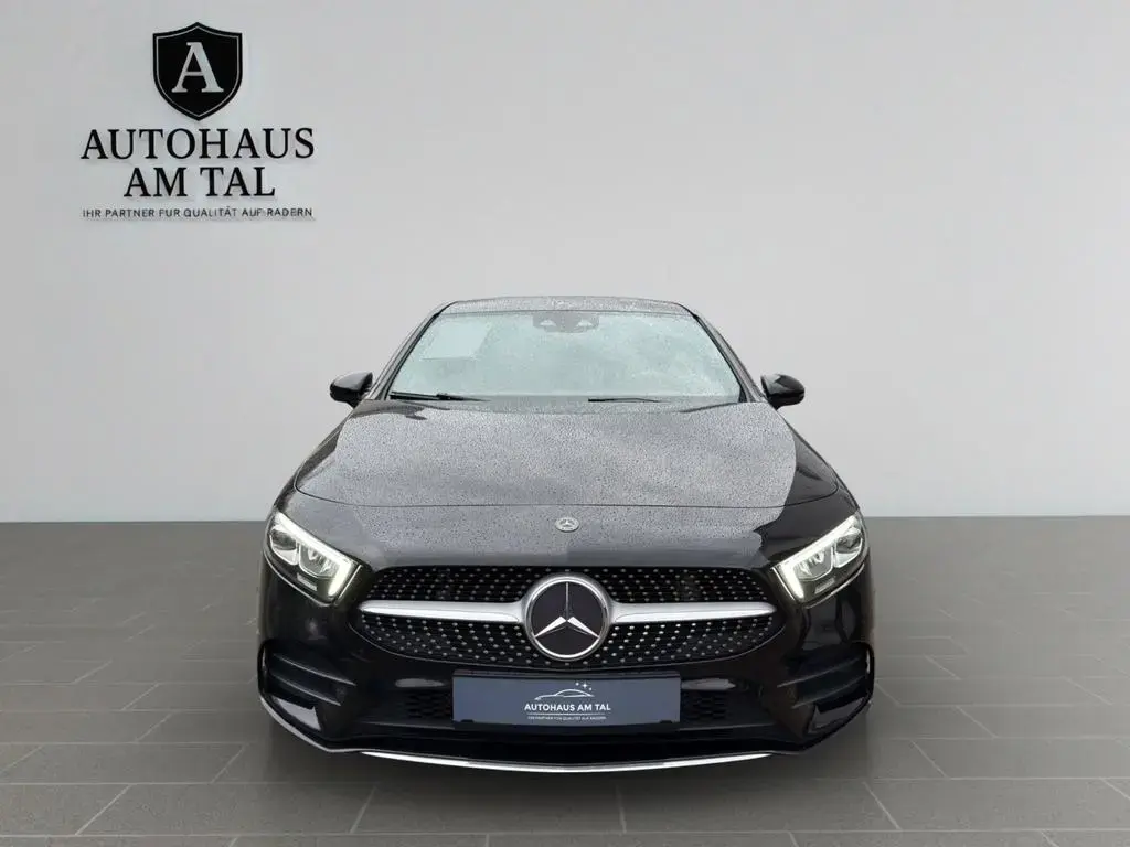 Main__Slider__Photo:Mercedes-Benz A-Class d Limousine AMG-Line Widescreen~Kam~MBUX 08/2019-1