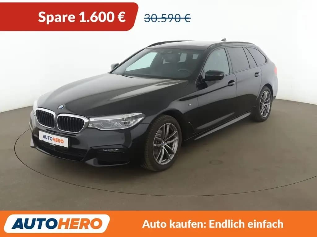 Main__Slider__Photo:BMW 5 Series 520d M Sport Aut.*NAVI*LED*ACC*HUD*AHK*360° 03/2020-0
