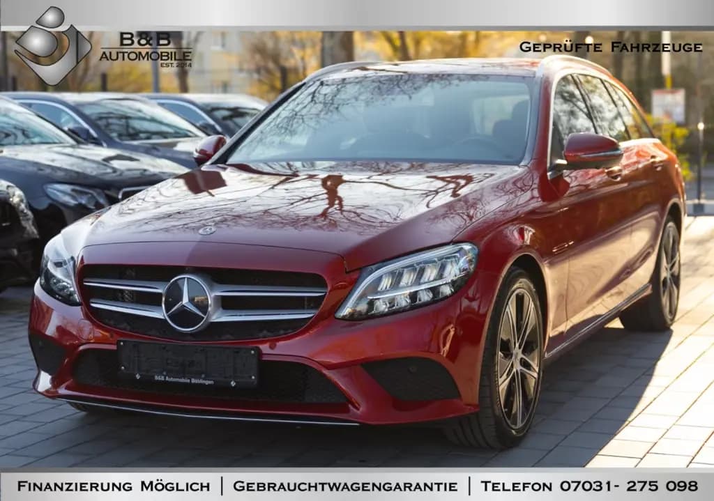 Main__Slider__Photo:Mercedes-Benz C-Class 200T Avantgarde NAVI/SHZ/AHK/360° 06/2020-0