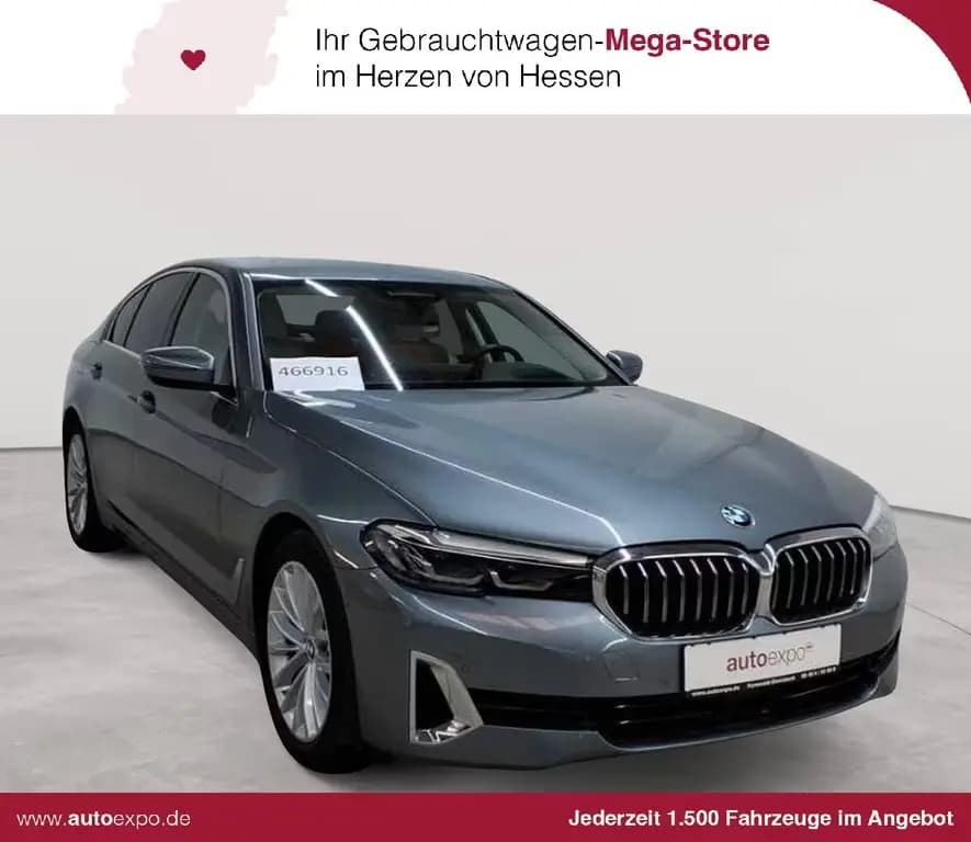 Main__Slider__Photo:BMW 5 Series 520d xDrive Aut. Luxury Line Navi Leder 07/2022-0