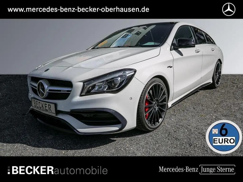 Main__Slider__Photo:Mercedes-Benz CLA 45 AMG Shooting Brake CLA 45 SB Performance Sitze Drivers Package PANO 09/2018-0