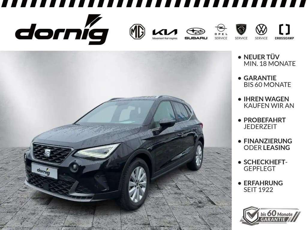 Main__Slider__Photo:Seat Arona FR-Line, LED, Kamera, SHZ 05/2024-0