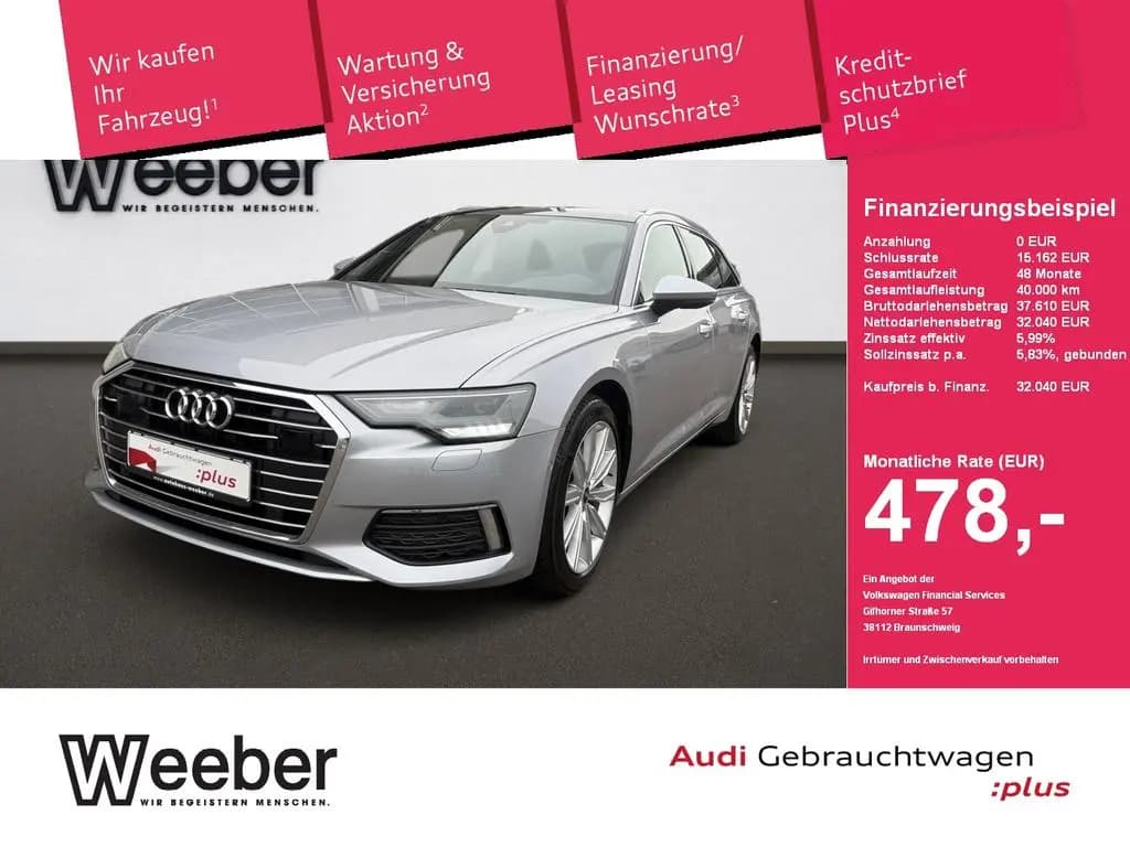 Main__Slider__Photo:Audi A6 Avant design *PANO*KAMERA*LEDER*SIDE ASSIST* 02/2023-0
