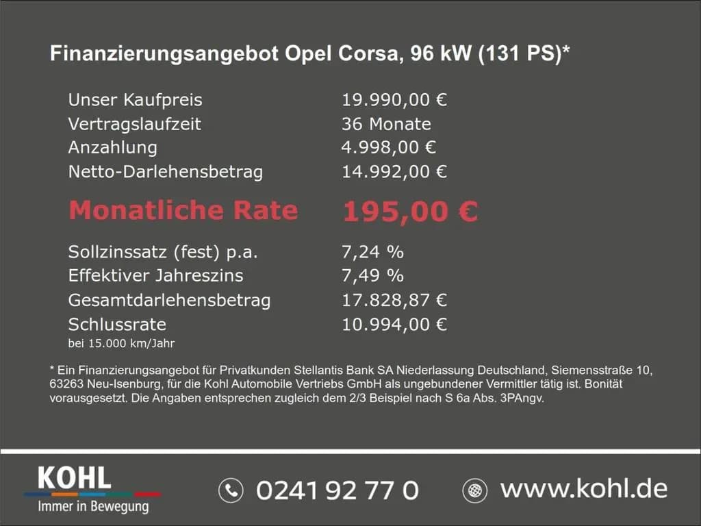 Main__Slider__Photo:Opel Corsa F Ultimate 1.2 Turbo EU6d Massagesitze Len 02/2023-0