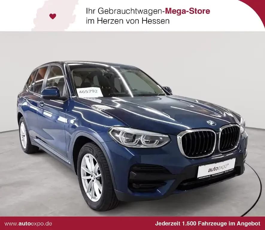 Main__Slider__Photo:BMW X3 xDrive20d Aut. Advantage Navi HuD 09/2021-0