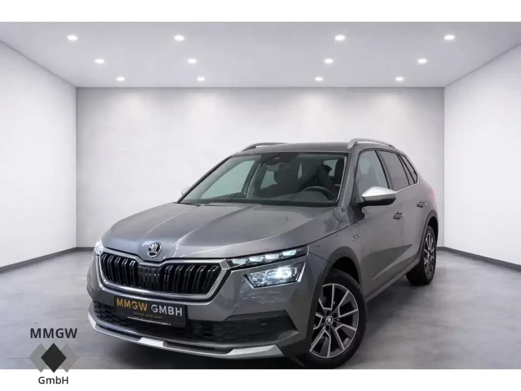Main__Slider__Photo:Skoda Kamiq ScoutLine AHK/LED/Kurvenlicht/CarPlay/Mehr 11/2022-0