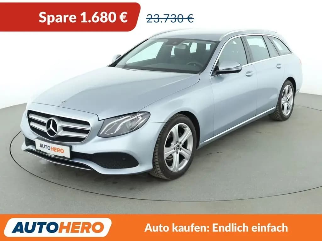 Main__Slider__Photo:Mercedes-Benz E 200 T Avantgarde Aut. *LED*CAM*SHZ*NAVI* 03/2018-0