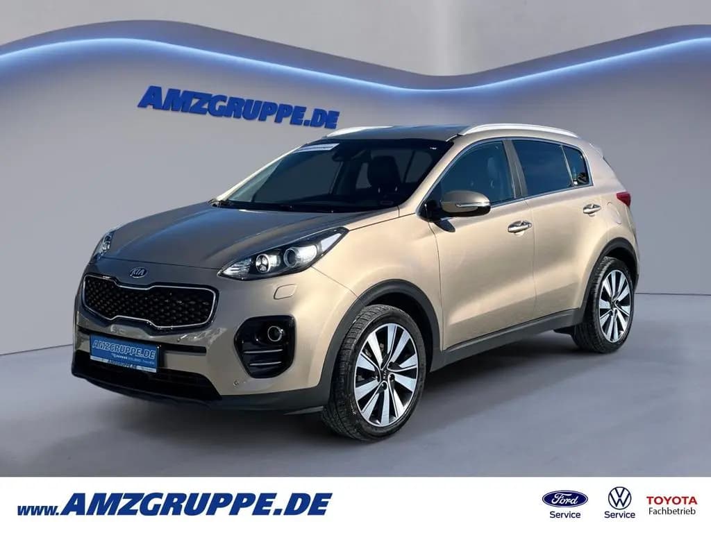 Main__Slider__Photo:Kia Sportage 1.7 CRDi Spirit AHK+Kamera+Xenon+Winter 12/2016-0