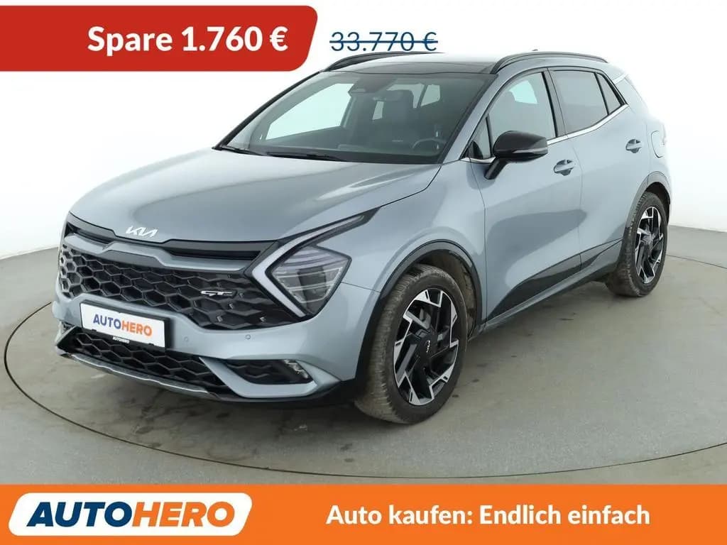 Main__Slider__Photo:Kia Sportage 1.6 TGDI Mild-Hybrid GT-Line Aut.*NAV* 06/2023-0
