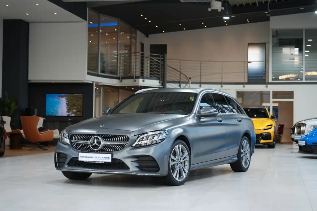 Main__Slider__Photo:Mercedes-Benz C-Class 300 d T*AMG-LINE*DESIGNO-MAGNO*BURMESTER*LEDER 03/2019-0