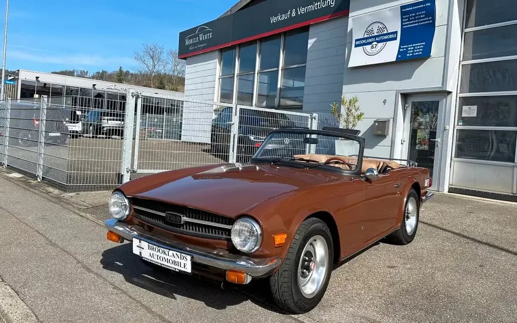 Main__Slider__Photo:Triumph TR6 - außergewöhnlich schön - H-Zulassung 07/1976-0