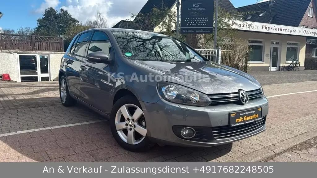 Main__Slider__Photo:Volkswagen Golf VI Team AUTOMATIK/GARANTIE/UNFALLFREI 01/2011-0