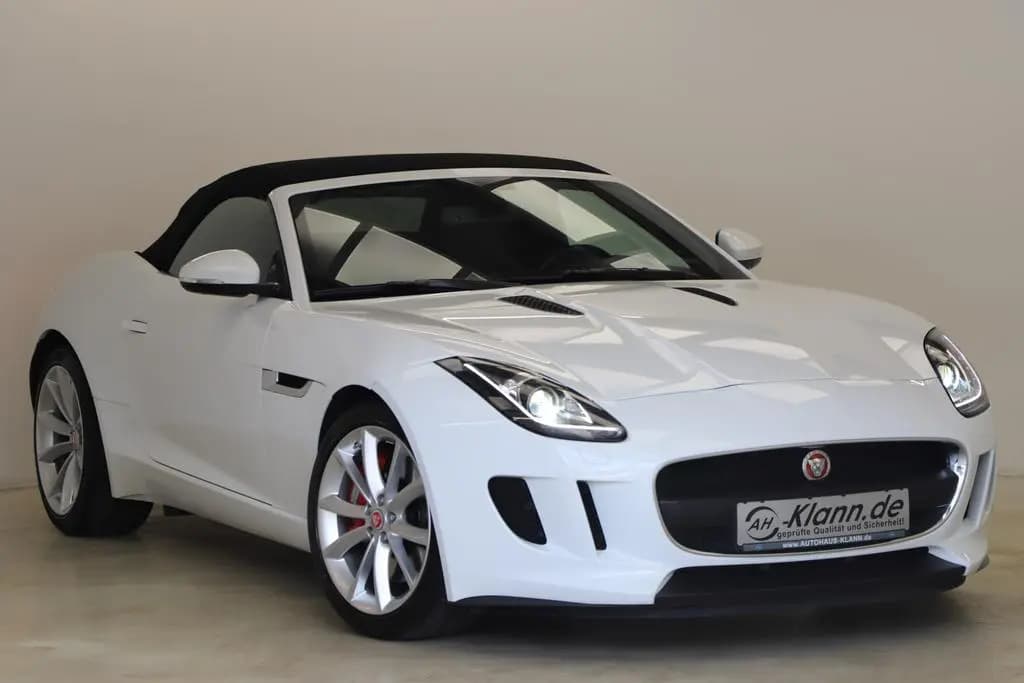 Main__Slider__Photo:Jaguar F-Type 3.0 V6 340PS Cabrio Memory PAGA 1.Hand 09/2016-0