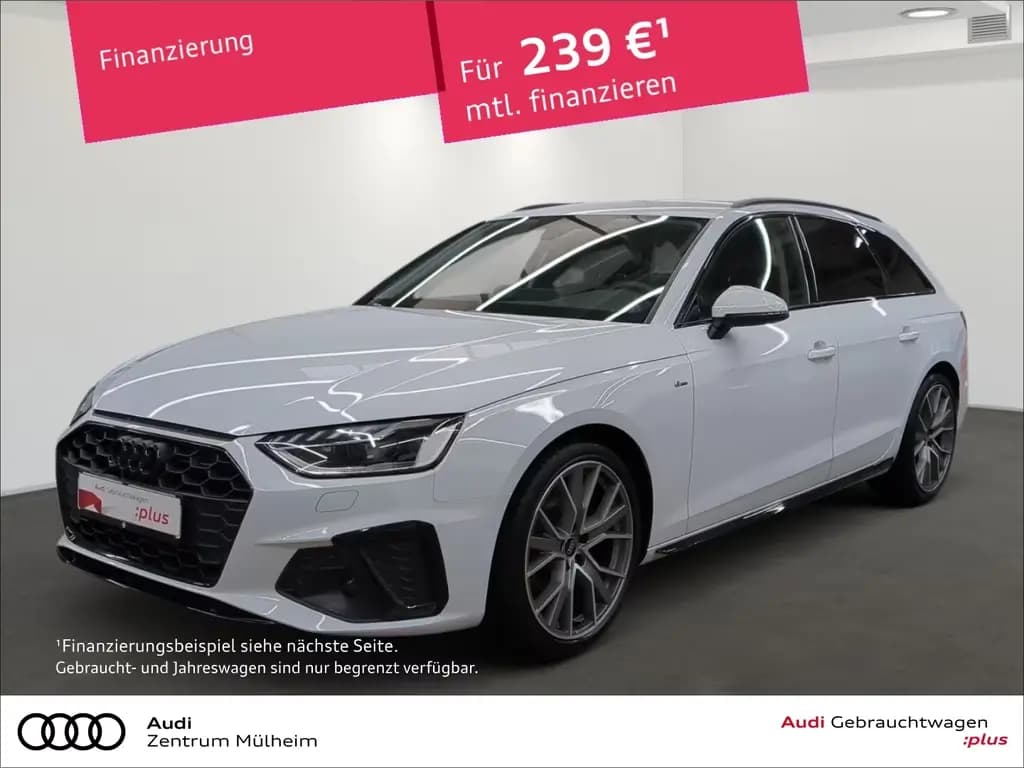 Main__Slider__Photo:Audi A4 Avant 35 TFSI S line Navi Matrix LED virtual 11/2022-0