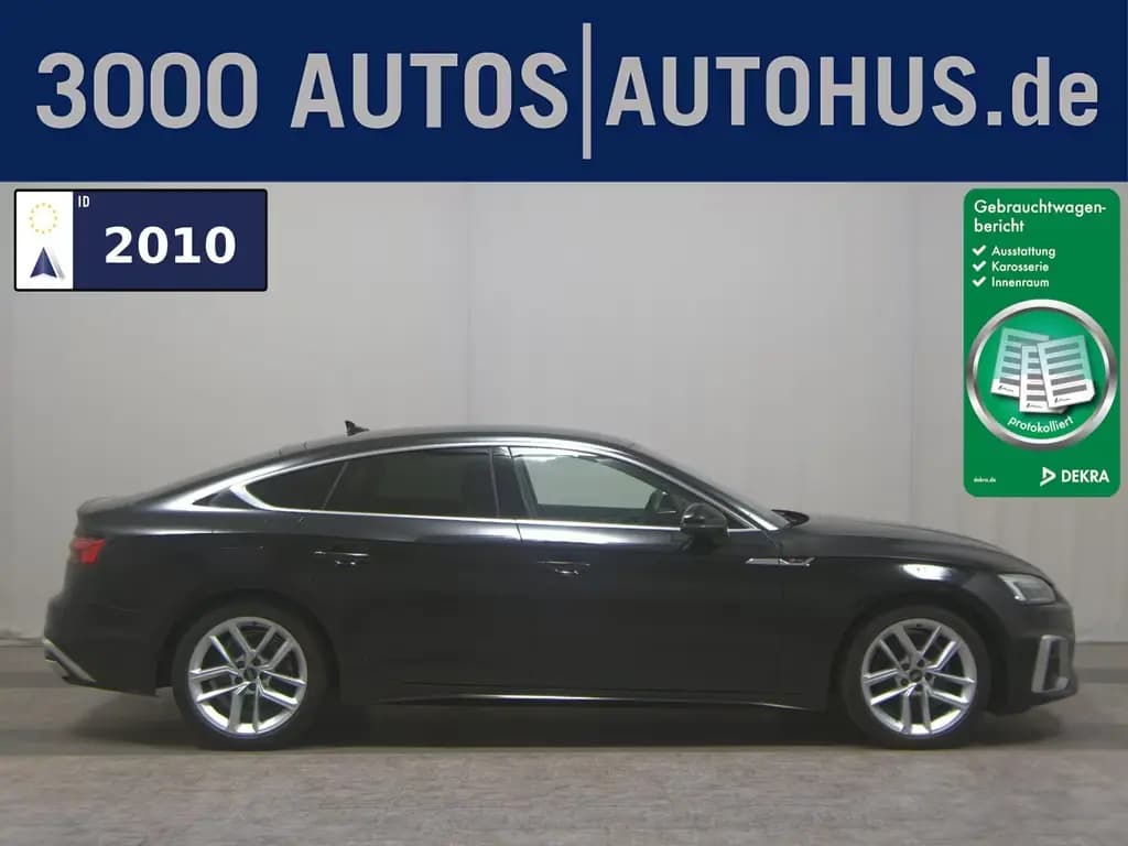 Main__Slider__Photo:Audi A5 Sportback 35 TDI S-Line Ext. Navi LED HuD RFK 10/2021-0