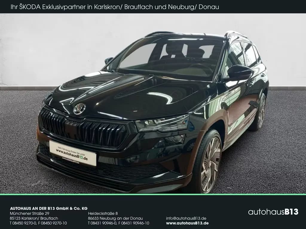 Main__Slider__Photo:Skoda Karoq Sportline 2.0 TSI 4x4 DSG AHK+NAVI+ACC+KAM 02/2023-0