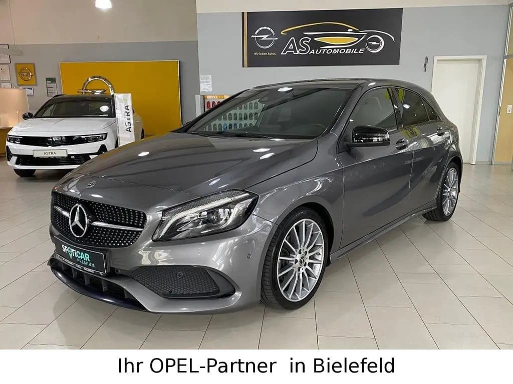 Main__Slider__Photo:Mercedes-Benz A-Class 200 AMG-LINE/LEDER/NAVI/SHZ/PDC/HARMAN-KARDON 03/2018-0