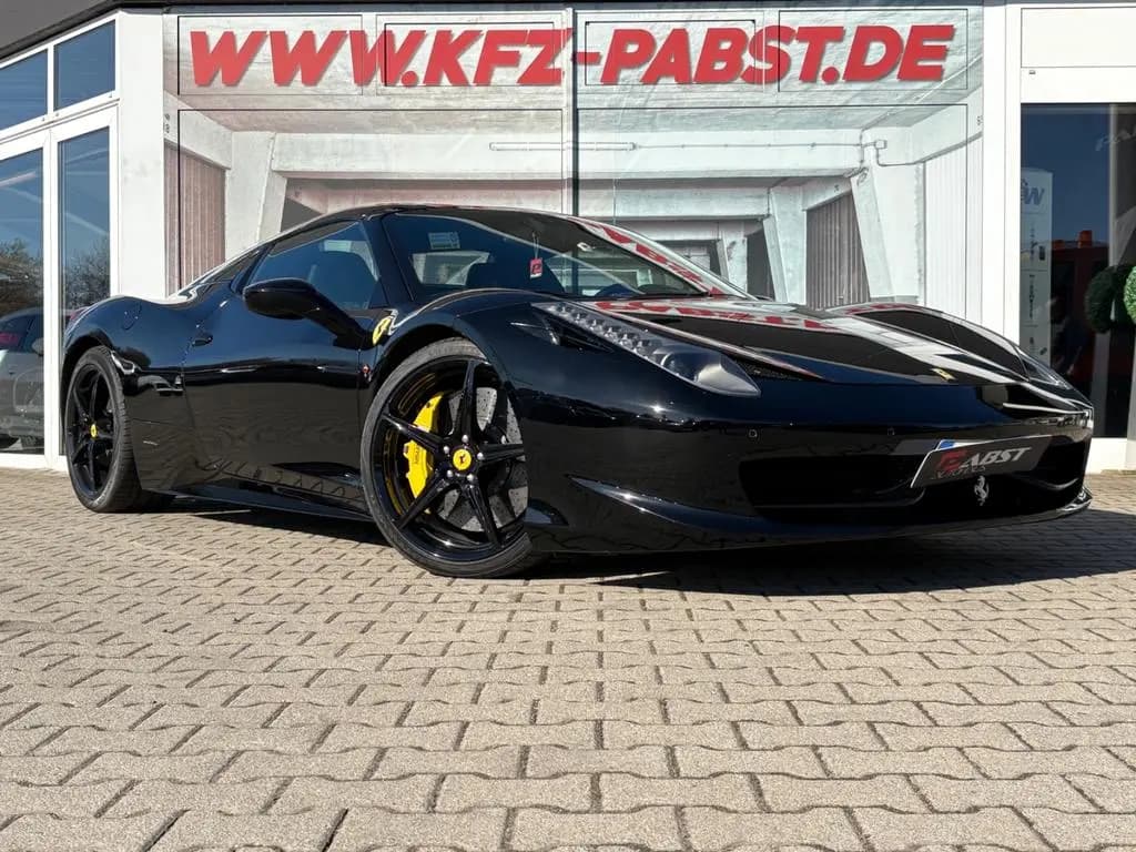 Main__Slider__Photo:Ferrari 458 Spider Racing Seats LED Lenkrad POWER GARANT 07/2013-0