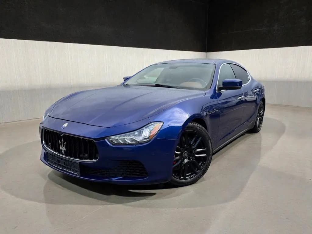 Main__Slider__Photo:Maserati Ghibli 3.0 V6 S Q4 Automatik Leder Schiebedach 04/2015-0