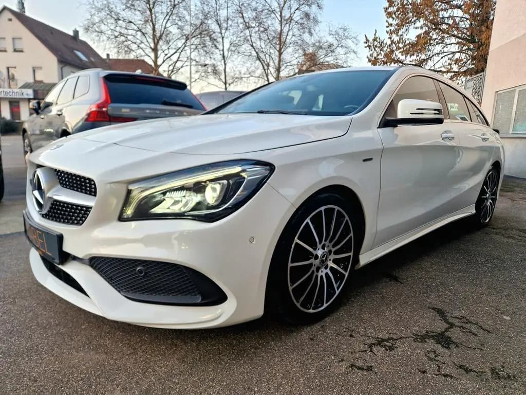 Main__Slider__Photo:Mercedes-Benz CLA-Class 180 Shooting Brake AMG line +LED+KAMERA+ 01/2018-0