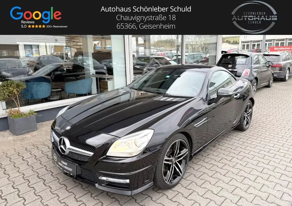 Main__Slider__Photo:Mercedes-Benz SLK-Class 200 Cabrio/Roadster *NAVI*SITZH*AIRSCARF* 04/2011-0